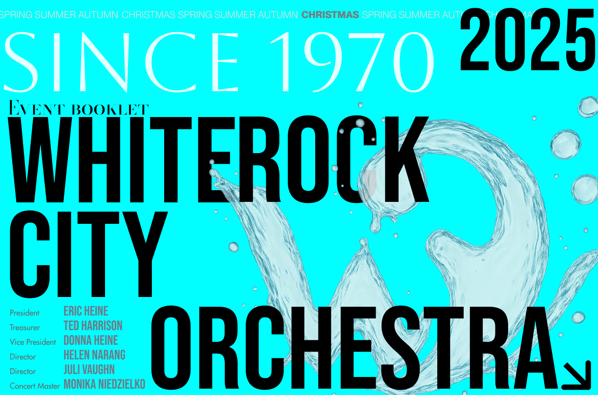 White Rock City Orchestra design work